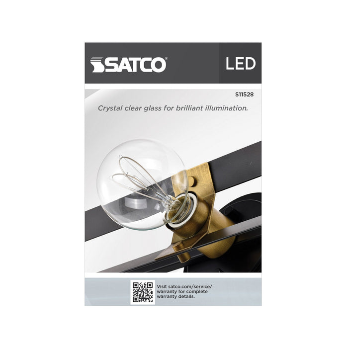 Satco S11528 Light Bulb, Clear