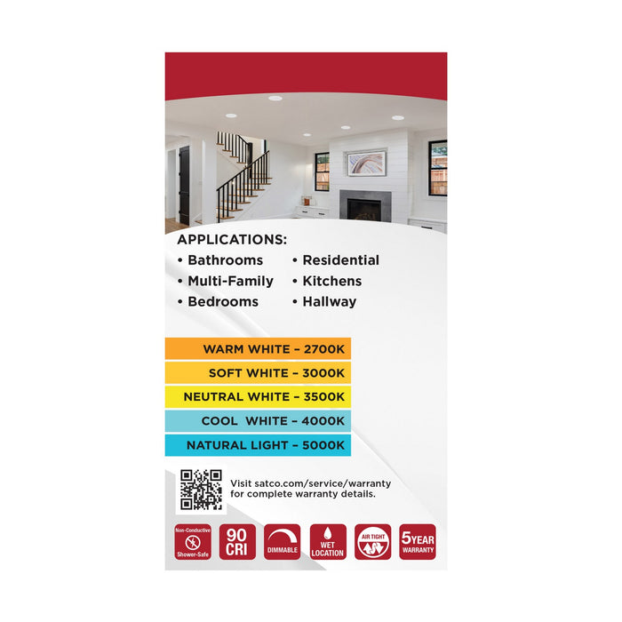 Satco S11890 Recessed - Recessed Fixtures