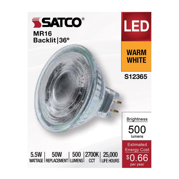 Satco S12365 Light Bulb, Clear