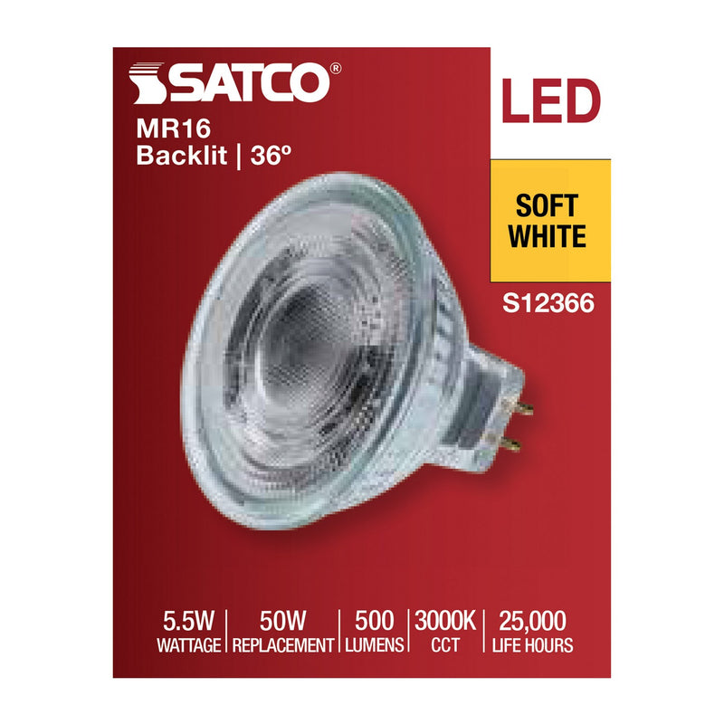 Satco S12366 Light Bulb, Clear