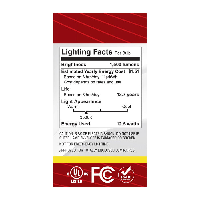 Satco S12470 Light Bulb, Clear