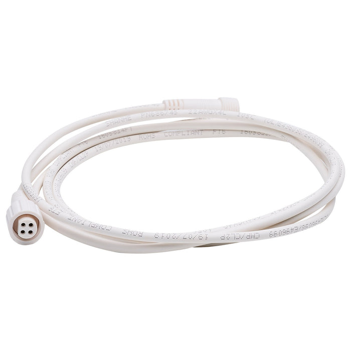 Satco 80-864 Remote Driver 6' Ext Cab 4-Pin, White