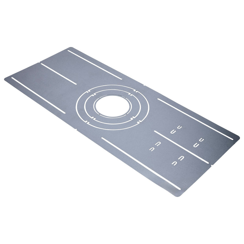 Satco 80-867 Dl Nc Plate 3.5/4/6/8 Rd Flat