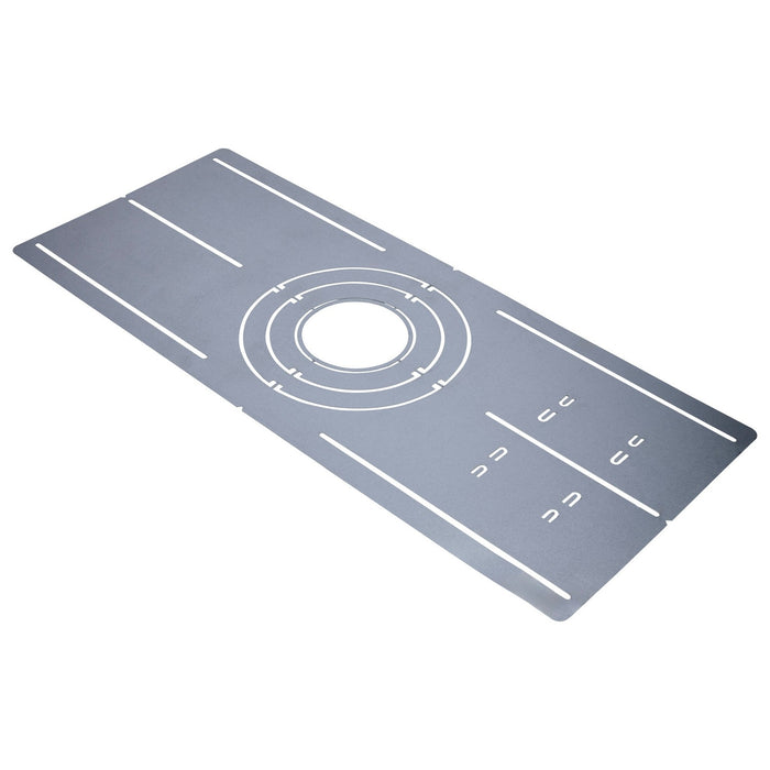 Satco 80-867 Dl Nc Plate 3.5/4/6/8 Rd Flat