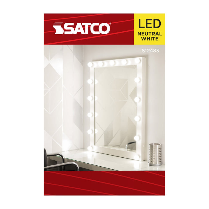 Satco S12483 Light Bulb, White