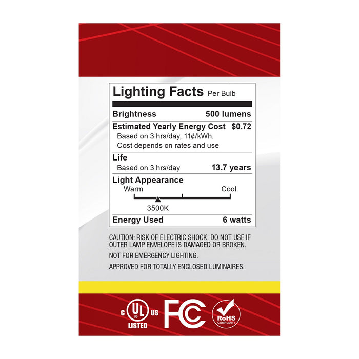 Satco S12483 Light Bulb, White