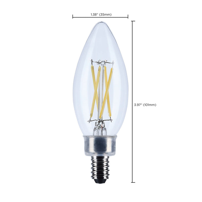 Satco S12493 Light Bulb, Clear