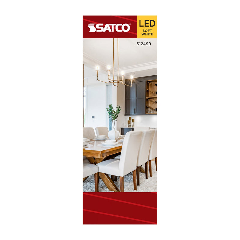 Satco S12499 Light Bulb, Clear