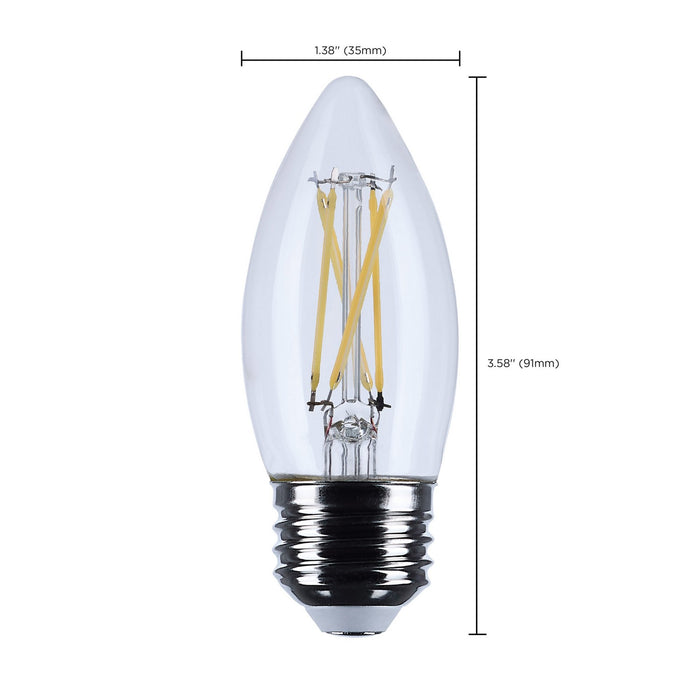 Satco S12500 Light Bulb, Clear