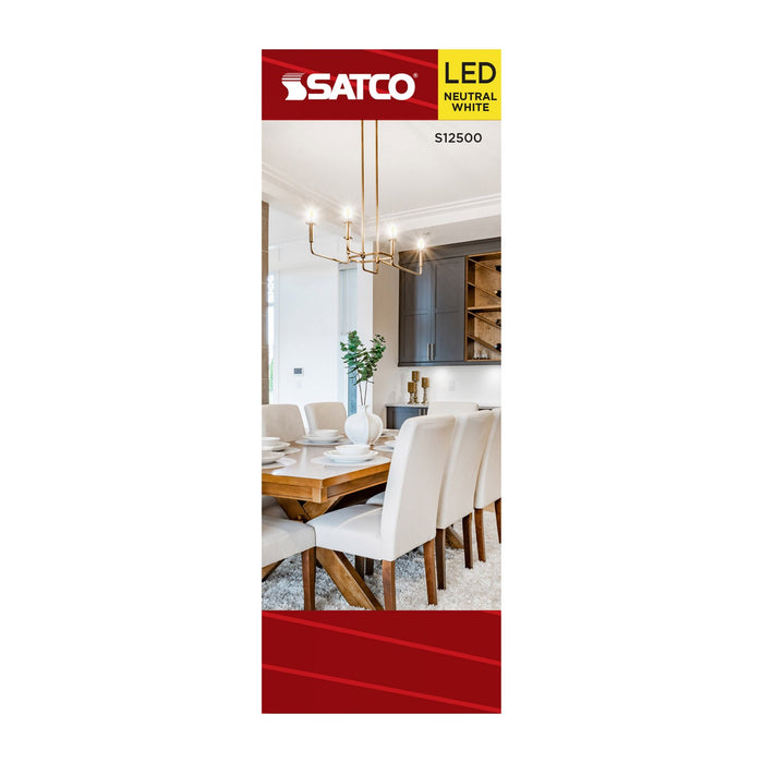 Satco S12500 Light Bulb, Clear