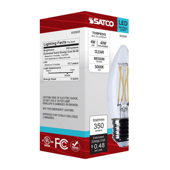 Satco S12501 Light Bulb, Clear