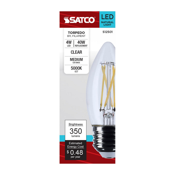 Satco S12501 Light Bulb, Clear