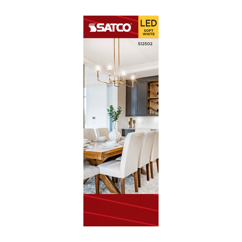 Satco S12502 Light Bulb, Clear