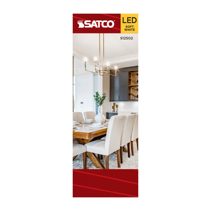 Satco S12502 Light Bulb, Clear