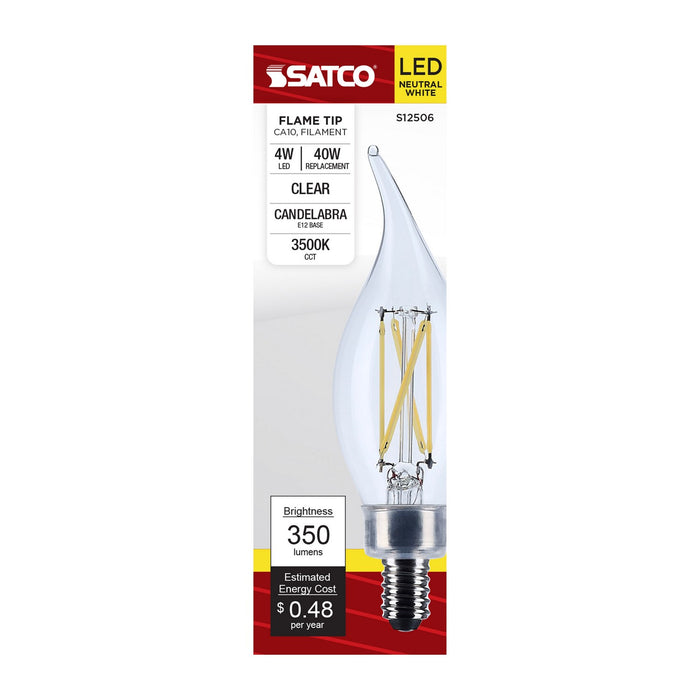 Satco S12506 Light Bulb, Clear