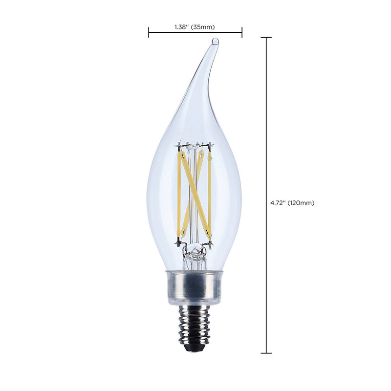 Satco S12506 Light Bulb, Clear