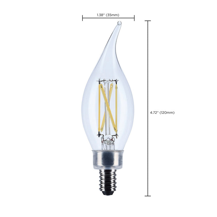 Satco S12506 Light Bulb, Clear