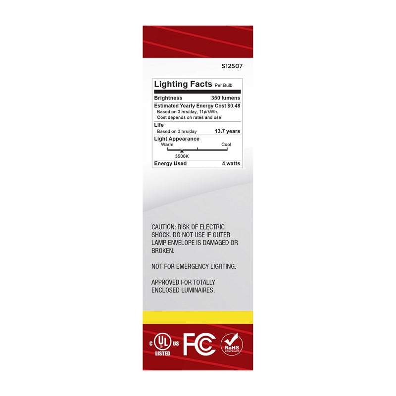 Satco S12507 Light Bulb, Frost