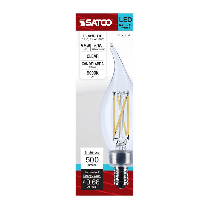 Satco S12509 Light Bulb, Clear