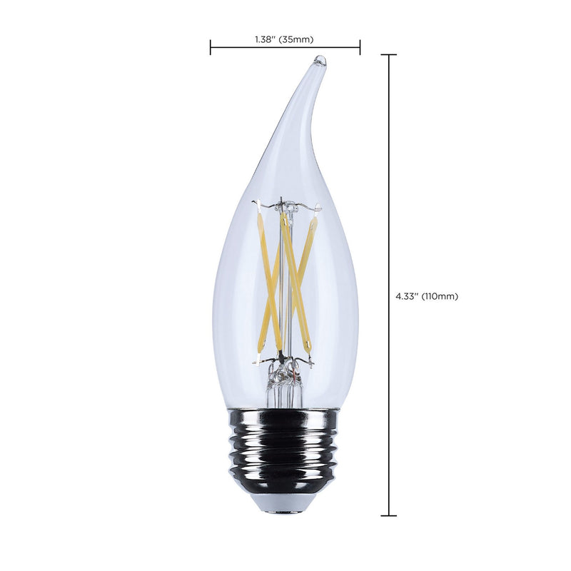 Satco S12512 Light Bulb, Clear