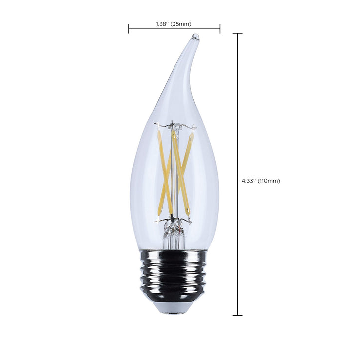 Satco S12512 Light Bulb, Clear