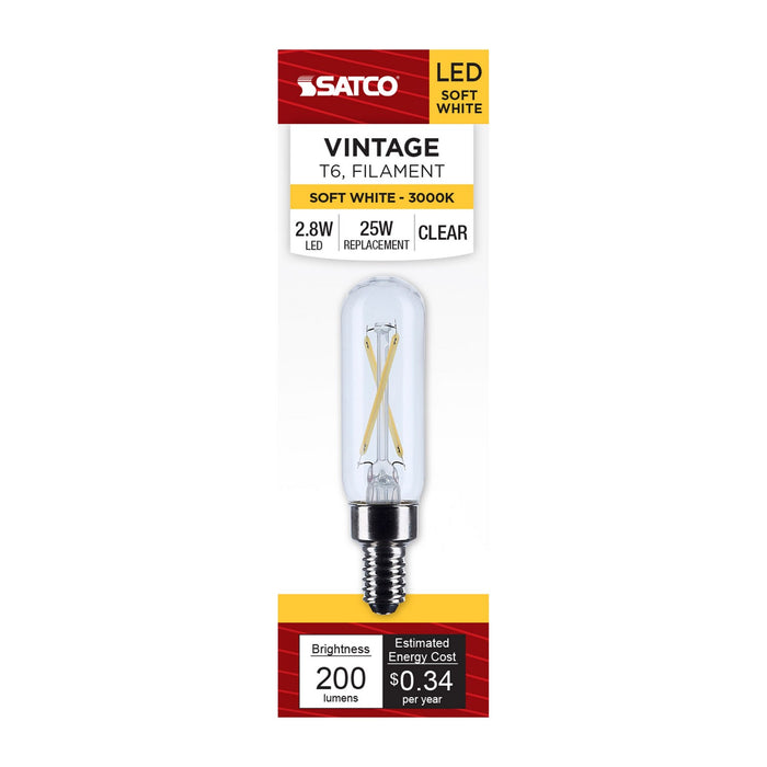 Satco S12518 Light Bulb, Clear