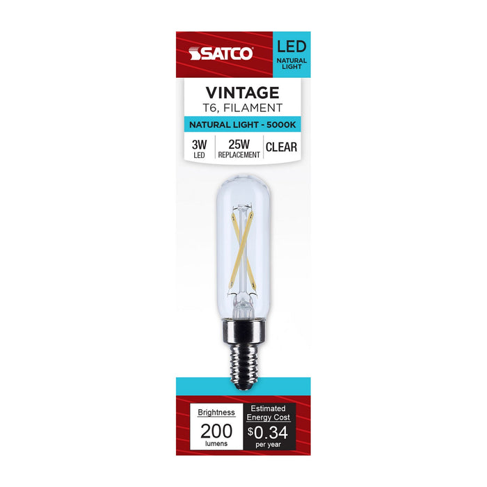 Satco S12519 Light Bulb, Clear