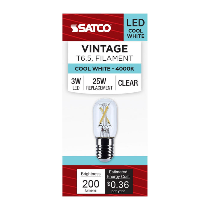Satco S12520 Light Bulb, Clear