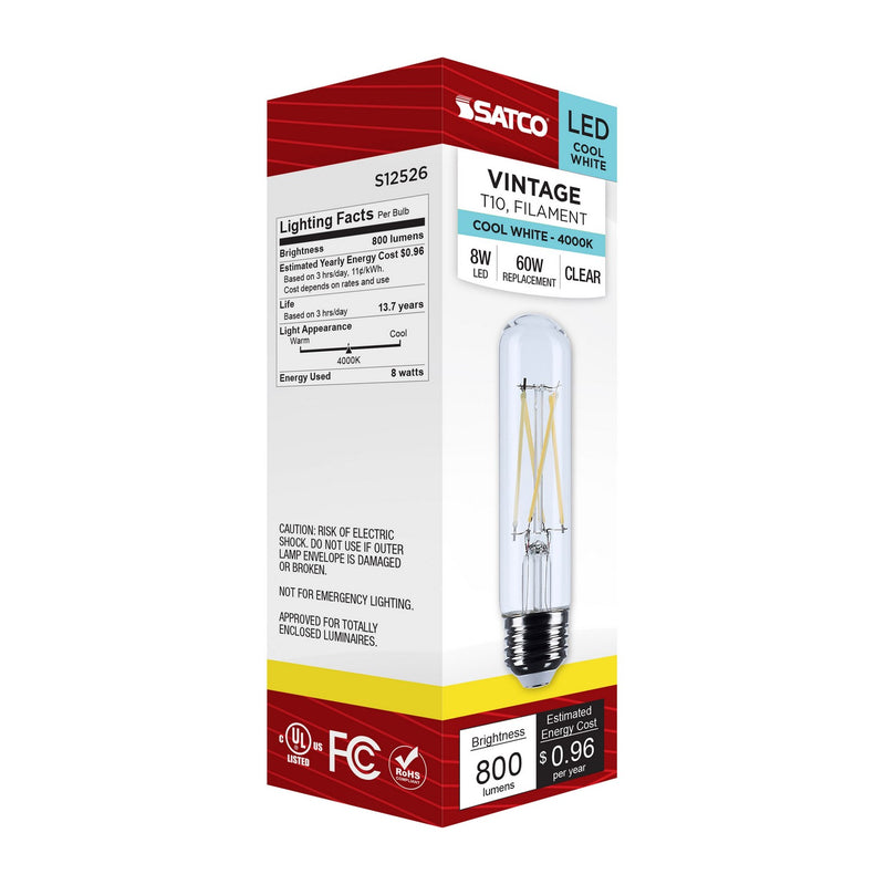 Satco S12526 Light Bulb, Clear