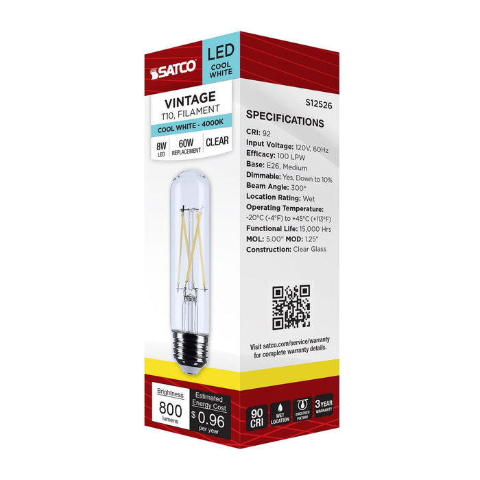 Satco S12526 Light Bulb, Clear