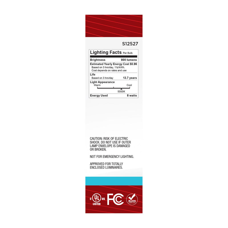Satco S12527 Light Bulb, Clear