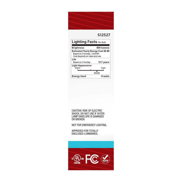 Satco S12527 Light Bulb, Clear