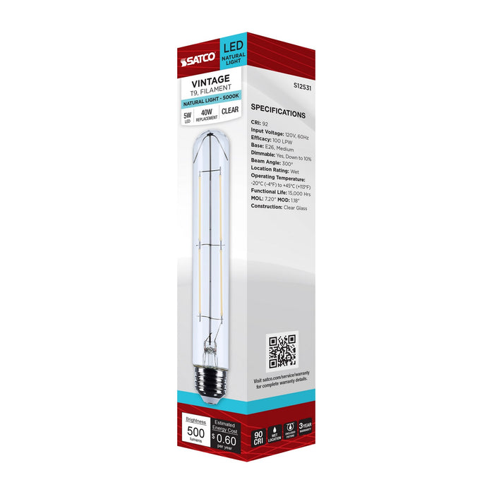 Satco S12531 Light Bulb, Clear