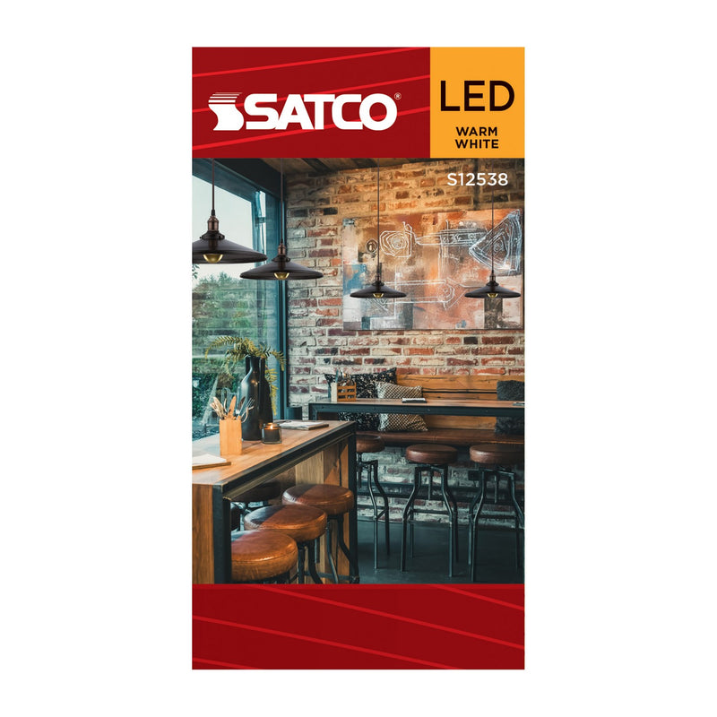 Satco S12538 Light Bulb, Gold