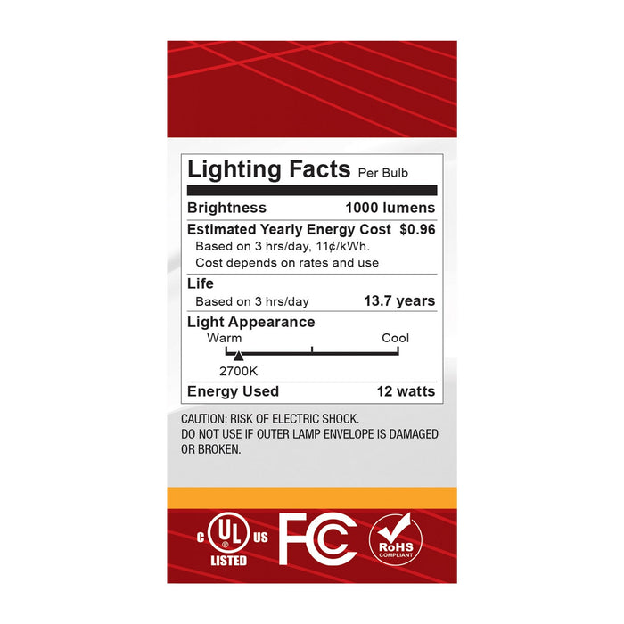 Satco S12540 Light Bulb, Gold