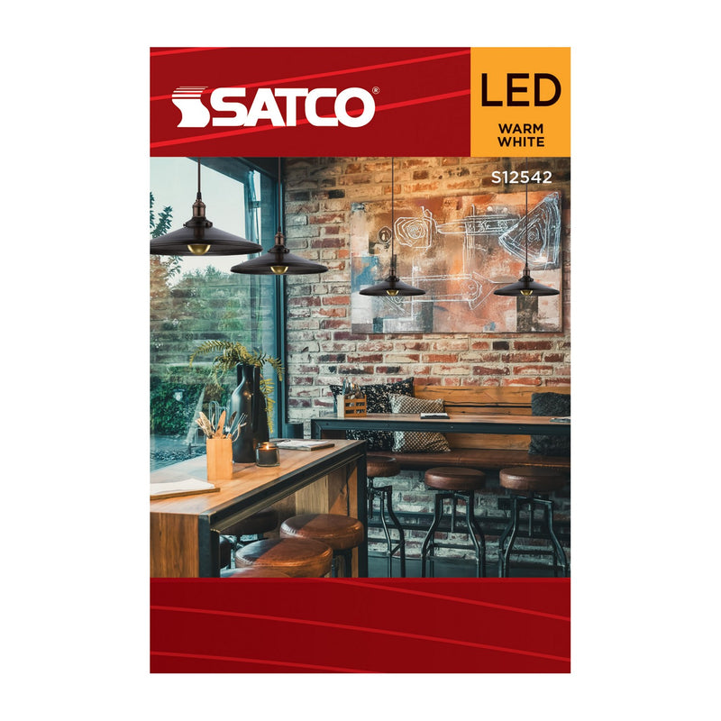 Satco S12542 Light Bulb, Gold
