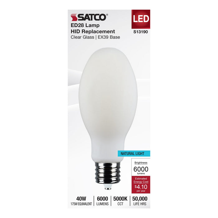 Satco S13190 Light Bulb, White