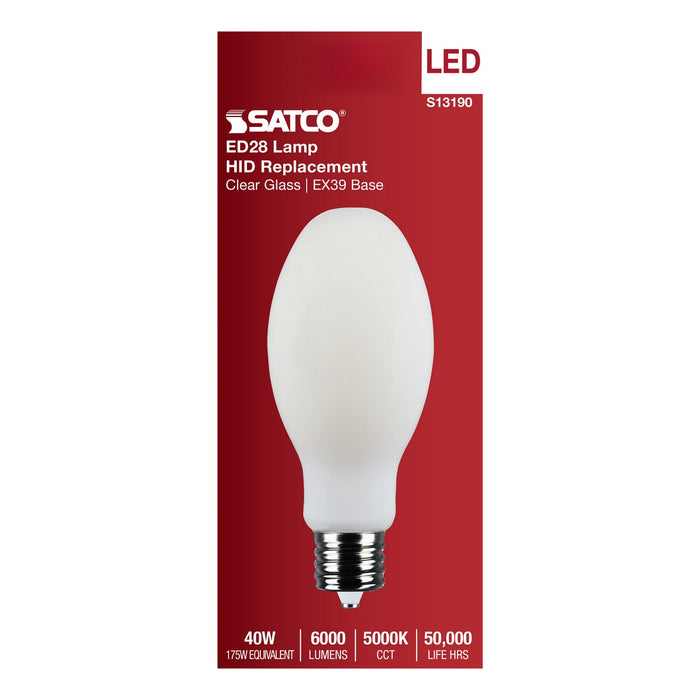 Satco S13190 Light Bulb, White