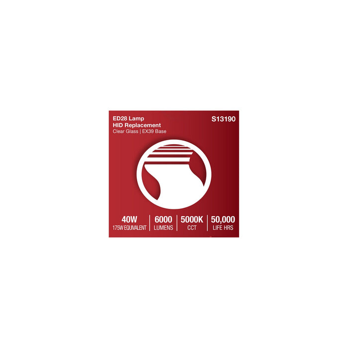 Satco S13190 Light Bulb, White