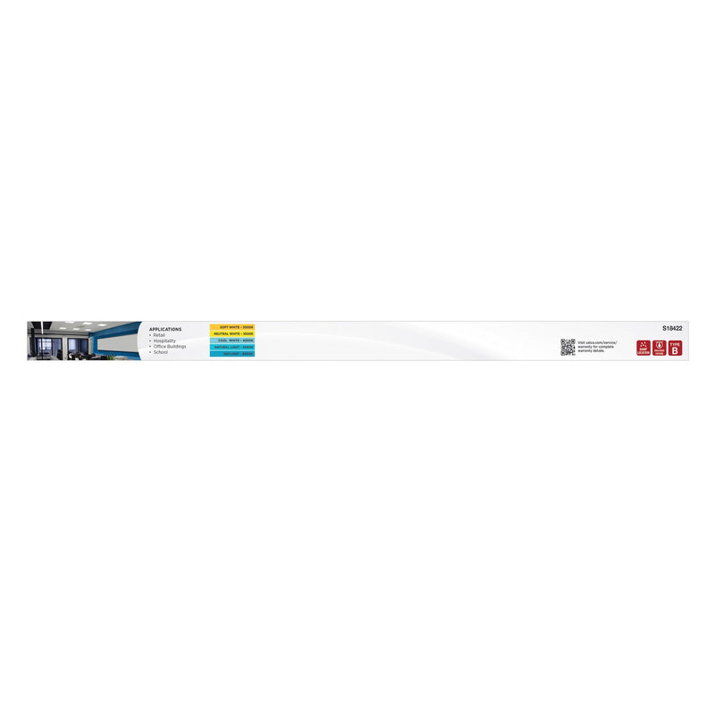 Satco S18422 Light Bulb, Frost