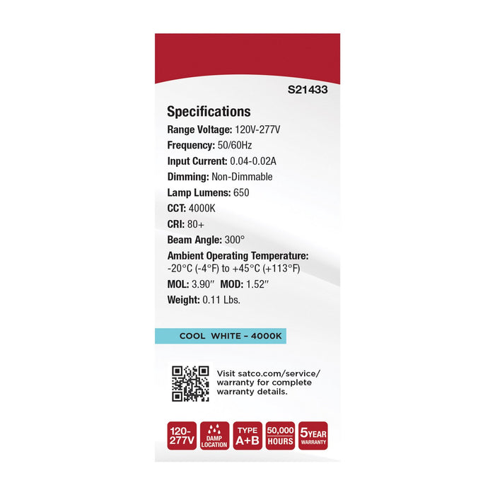 Satco S21433 Bulbs - Tubular