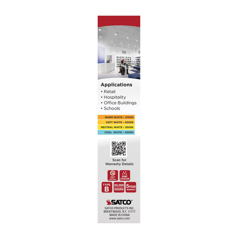 Satco S29855 Light Bulb, Frost