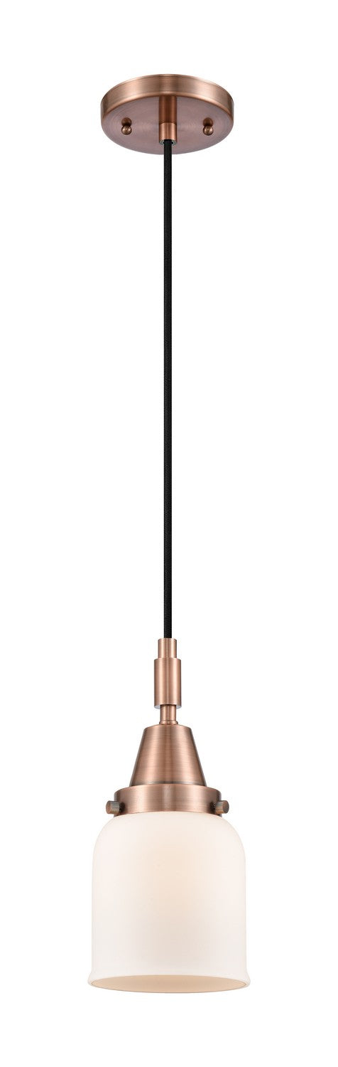 Innovations 447-1P-AC-G51 One Light Pendant, Antique Copper