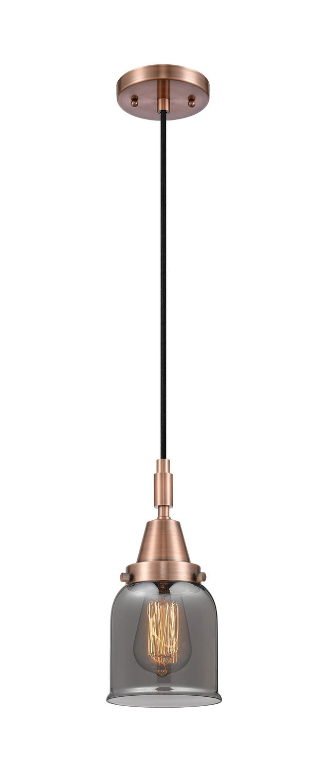 Innovations 447-1P-AC-G53 One Light Pendant, Antique Copper
