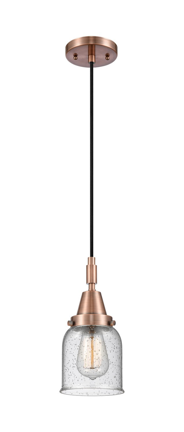 Innovations 447-1P-AC-G54 One Light Pendant, Antique Copper