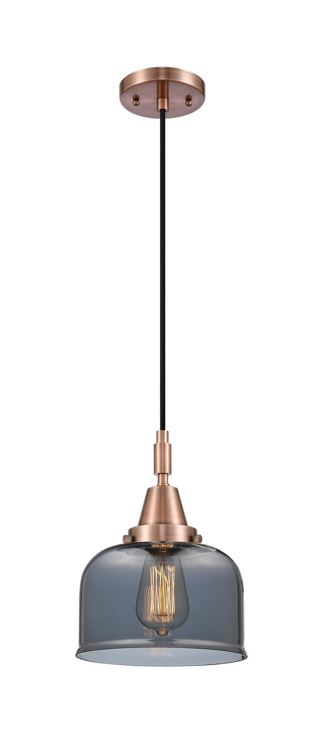 Innovations 447-1P-AC-G73 One Light Pendant, Antique Copper