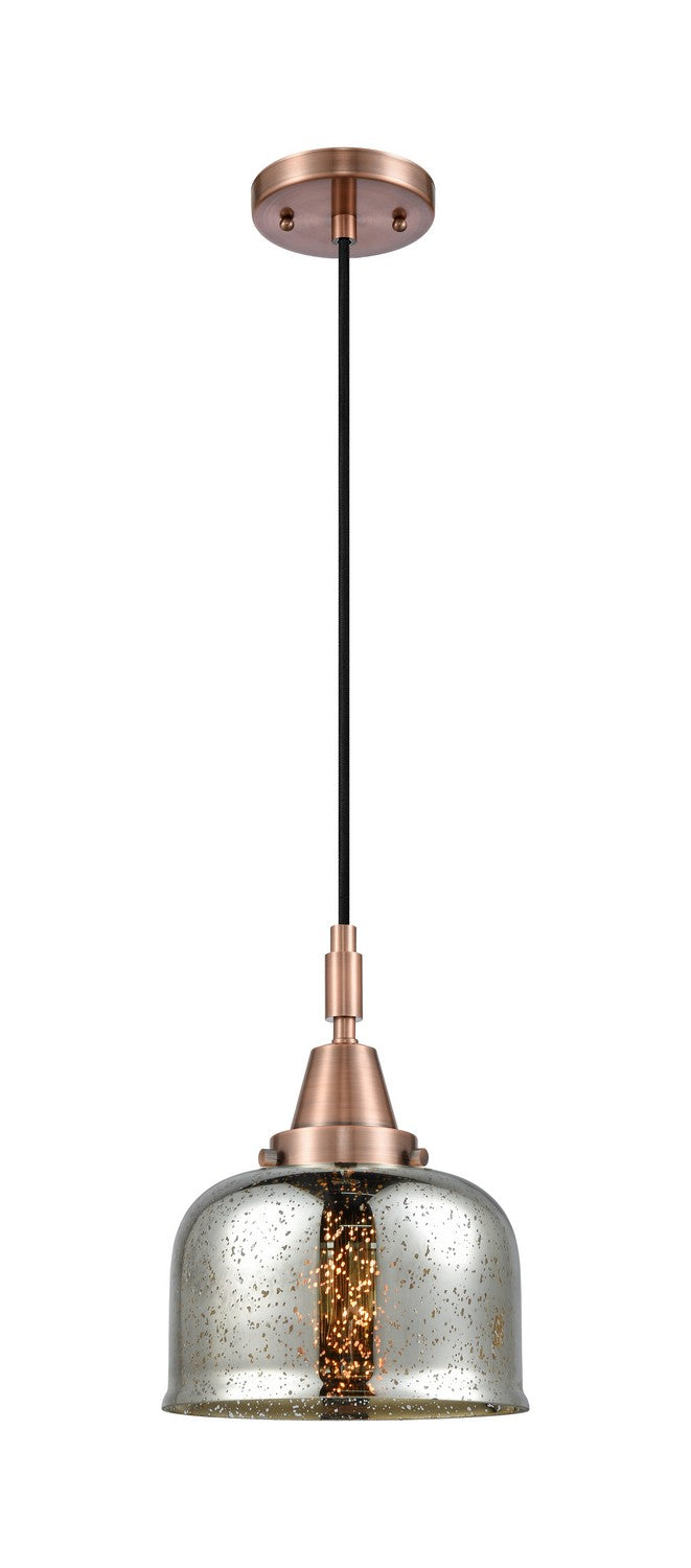 Innovations 447-1P-AC-G78 One Light Pendant, Antique Copper