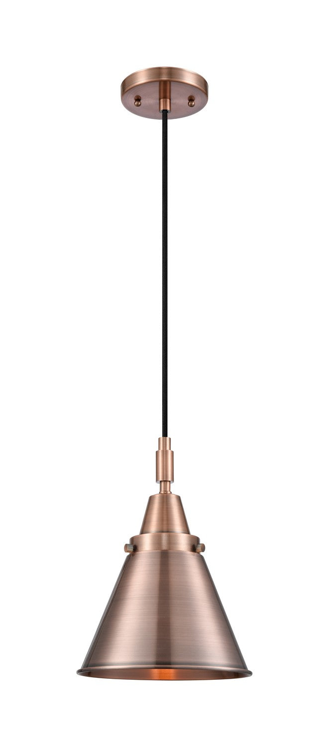 Innovations 447-1P-AC-M13-AC One Light Pendant, Antique Copper