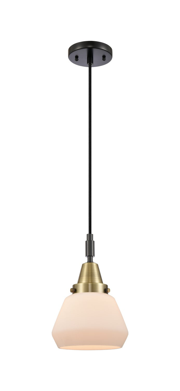 Innovations 447-1P-BAB-G171 One Light Pendant, Black Antique Brass