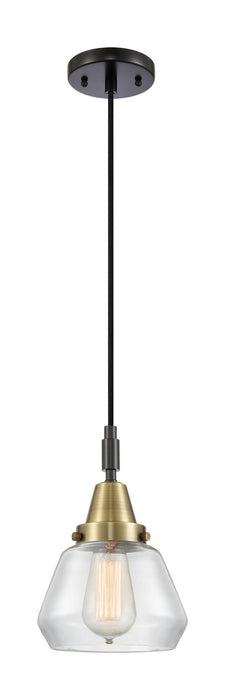 Innovations 447-1P-BAB-G172 One Light Pendant, Black Antique Brass